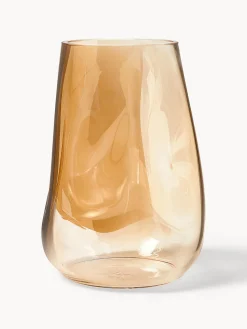 Jarrón de vidrio soplado Luster, 26 cm