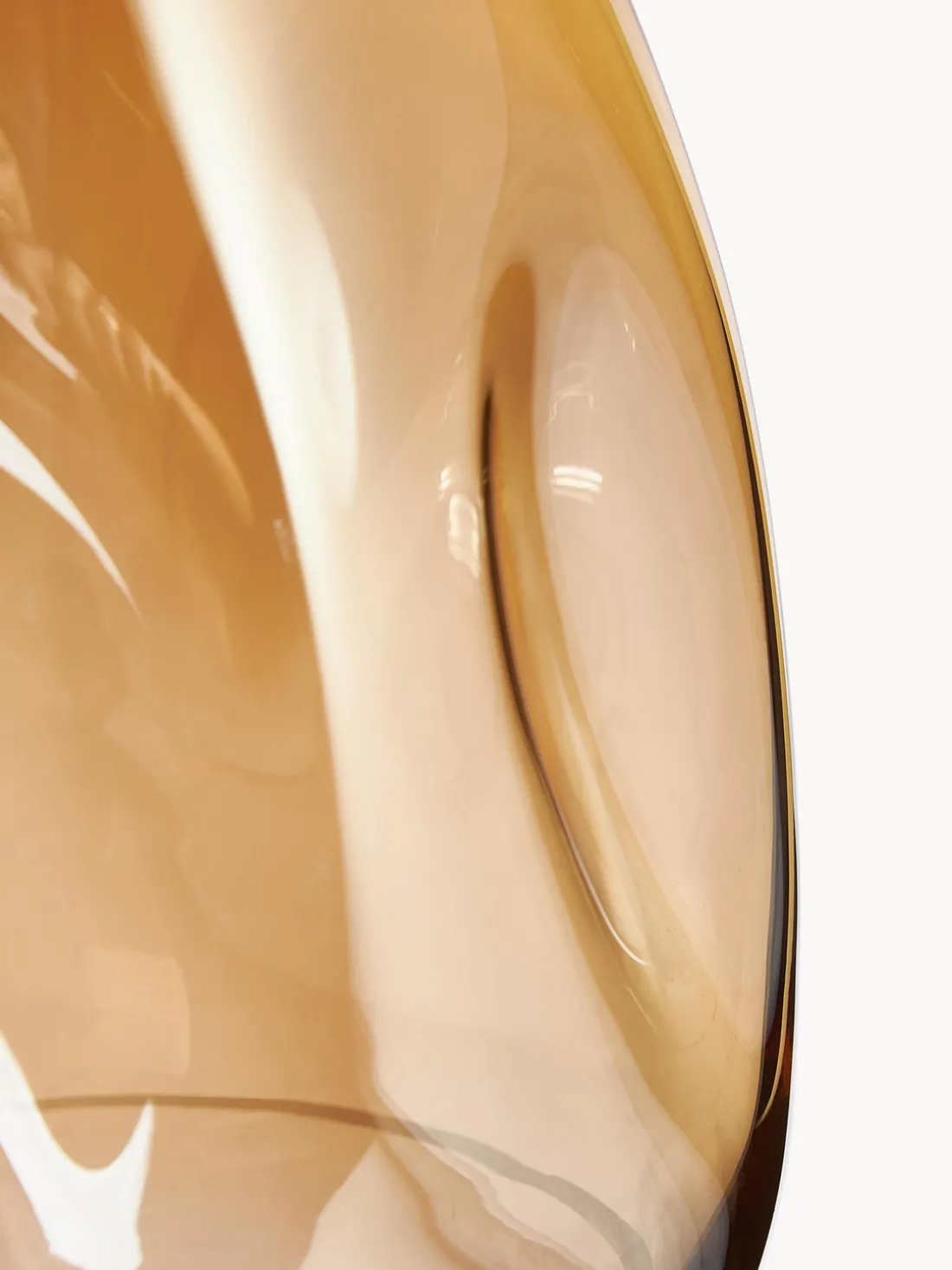 Jarrón de vidrio soplado Lustre, 17 cm