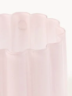 Jarrón de vidrio soplado Melon, 38 cm