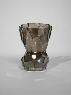 Jarrón de vidrio soplado Reflection, 30 cm