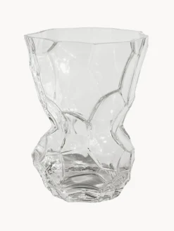 Jarrón de vidrio soplado Reflection, 30 cm