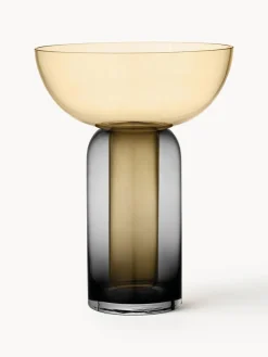 Jarrón de vidrio soplado Torus, 33 cm