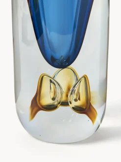 Jarrón de vidrio soplado Tyron, 33 cm