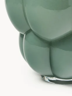 Jarrón de vidrio soplado Uva, 28 cm