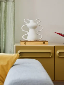 Jarrón en forma orgánica de diseño Luvi, 32 cm