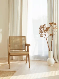 Jarrón grande de cerámica de diseño Mask, Al 43 cm