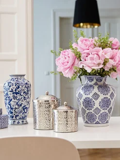 Jarrón grande de porcelana Lin, 31 cm