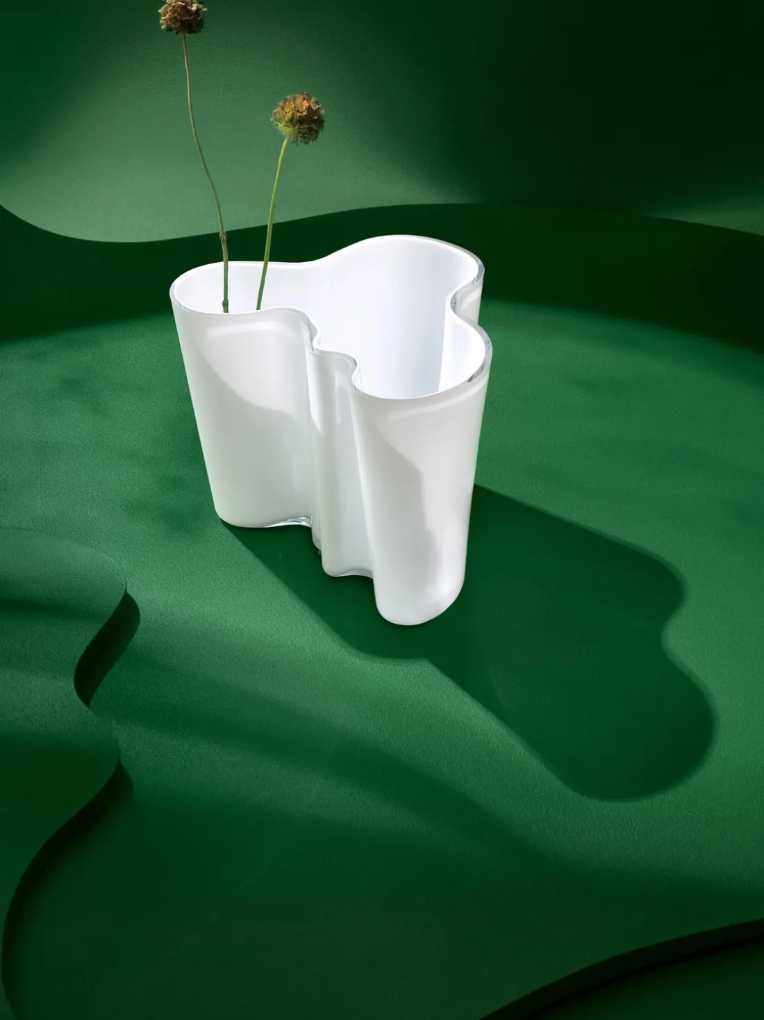 Jarrón soplado Alvar Aalto, 16 cm