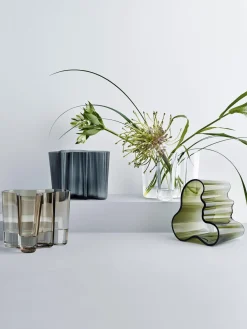 Jarrón soplado artesanalmente Alvar Aalto, 16 cm