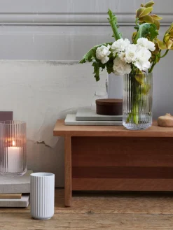 Jarrón soplado artesanalmente Lyngby, 21 cm