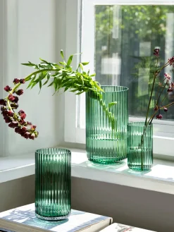 Jarrón soplado artesanalmente Lyngby, 25 cm