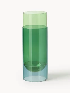 Jarrón soplado Bouquet Tube, 27 cm