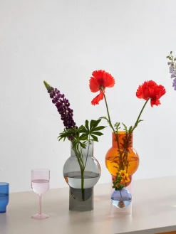 Jarrón soplado Bubble, 27 cm