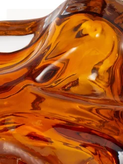 Jarrón soplado Ice, 25 cm