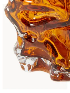 Jarrón soplado Ice, 25 cm