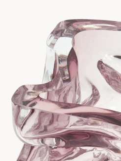 Jarrón soplado Ice, 25 cm