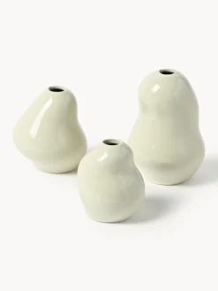 Jarrones de gres Madhuri, 3 uds.