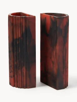 Jarrones Jabu, 2 uds., 25 cm