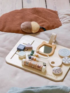 Juguete de actividades de madera de haya Woodland