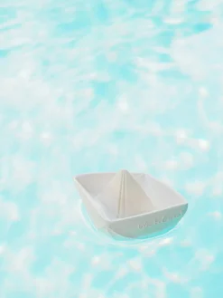 Juguete de baño artesanal Origami Boat