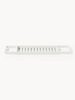 Kit estante de bañera de bambú