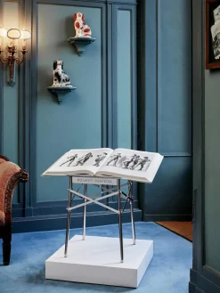 Libro ilustrado con soporte para libros Helmut Newton - Baby Sumo