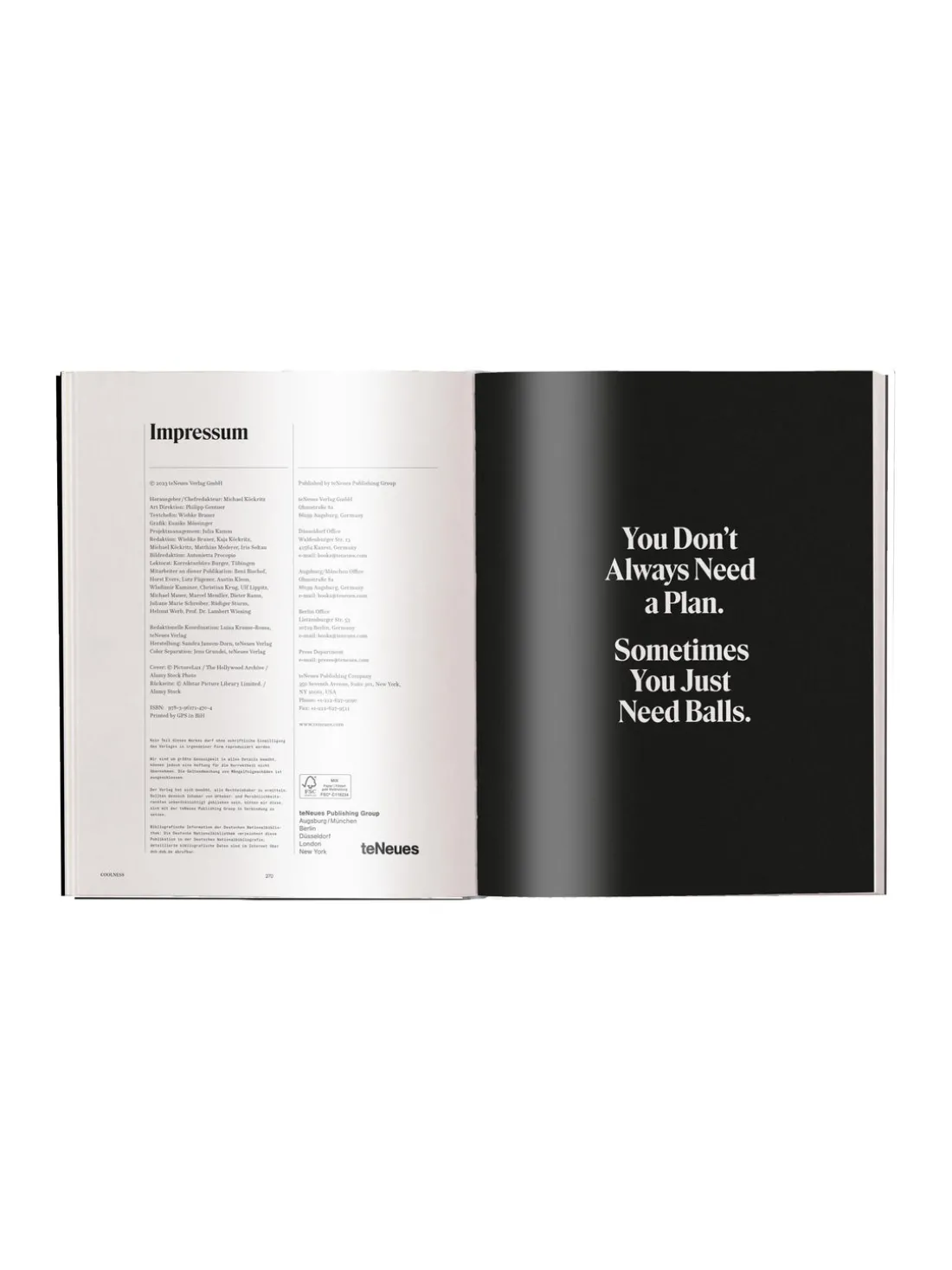 Libro ilustrado Coolness - Die lässige Eleganz der Freiheit