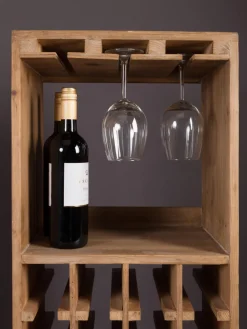 Licorera en madera de roble Claude