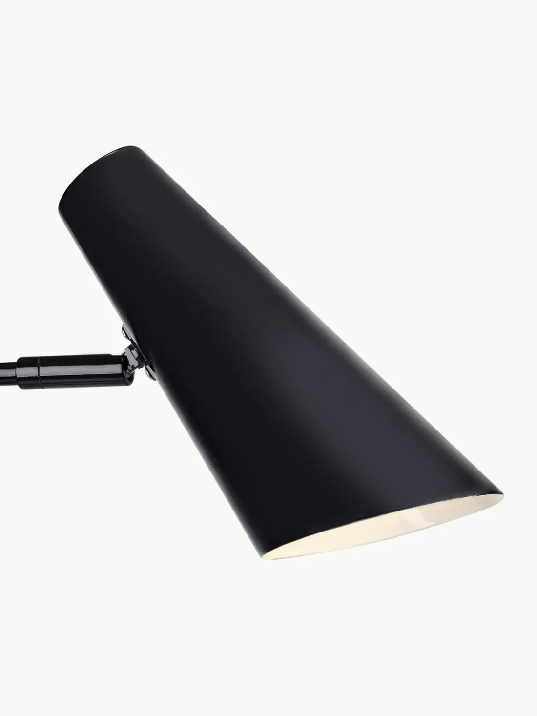 Lámpara de escritorio grande de metal Cal