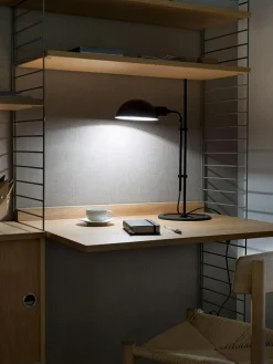 Lámpara de escritorio grande con pantalla ajustable Funiculí