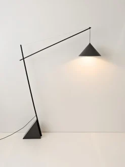 Lámpara de lectura grande con base de mármol Reyna