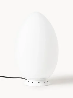 Lámpara de mesa artesanal Uovo, tamaños diferentes