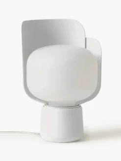 Lámpara de mesa artesanal pequeña Blom