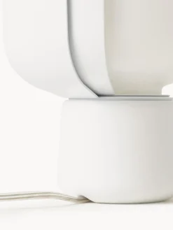 Lámpara de mesa artesanal pequeña Blom