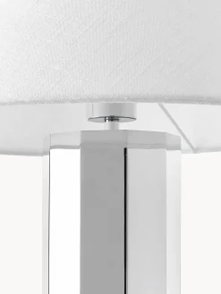 Lámpara de mesa con base de metal Lima