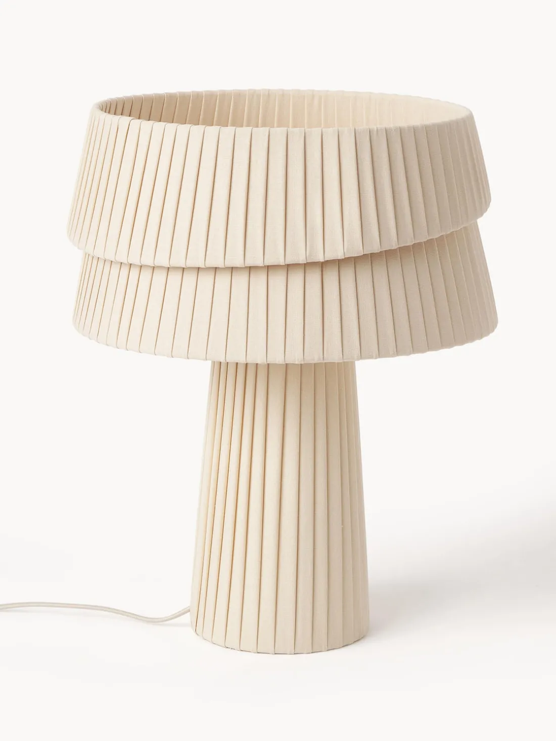 Lámpara de mesa con pantala asimetrica Nyla