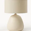 Lámpara de mesa de cerámica Eileen