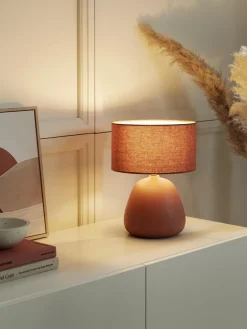 Lámpara de mesa de cerámica Eileen