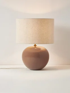 Lámpara de mesa de cerámica Marin