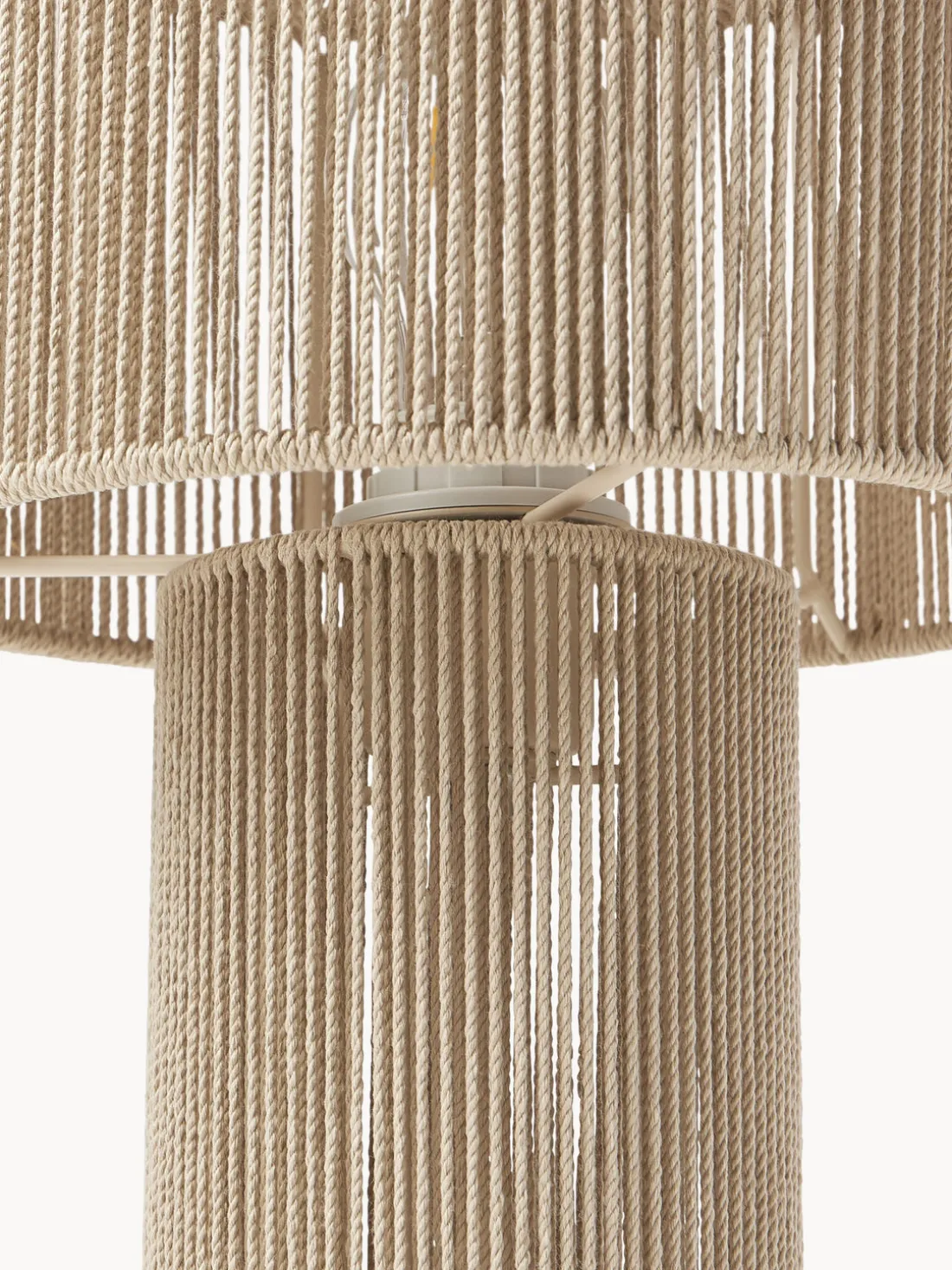 Lámpara de mesa de lino Lace