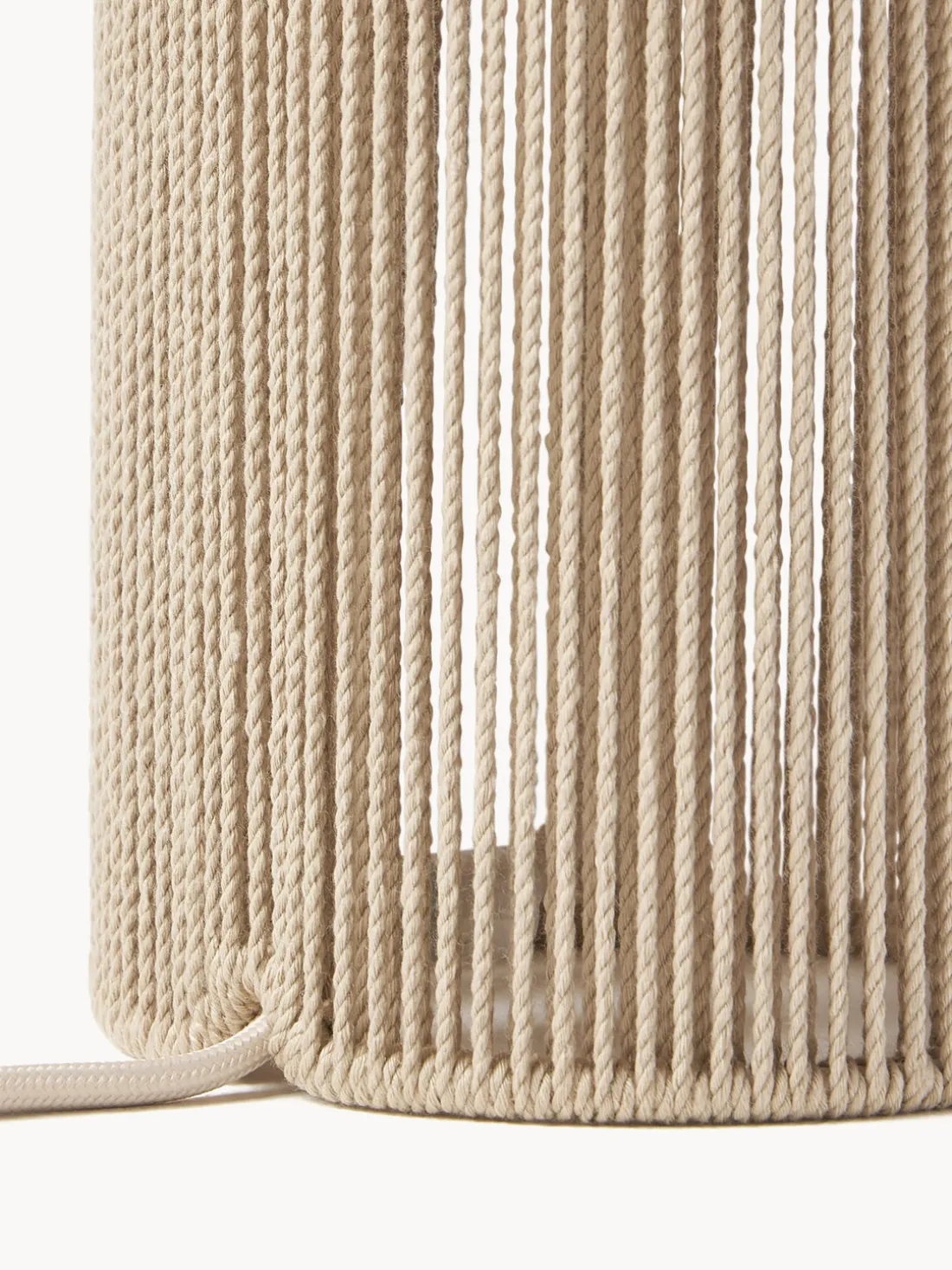 Lámpara de mesa de lino Lace