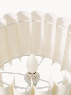 Lámpara de mesa de lino Lucina