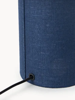 Lámpara de mesa de lino Ron