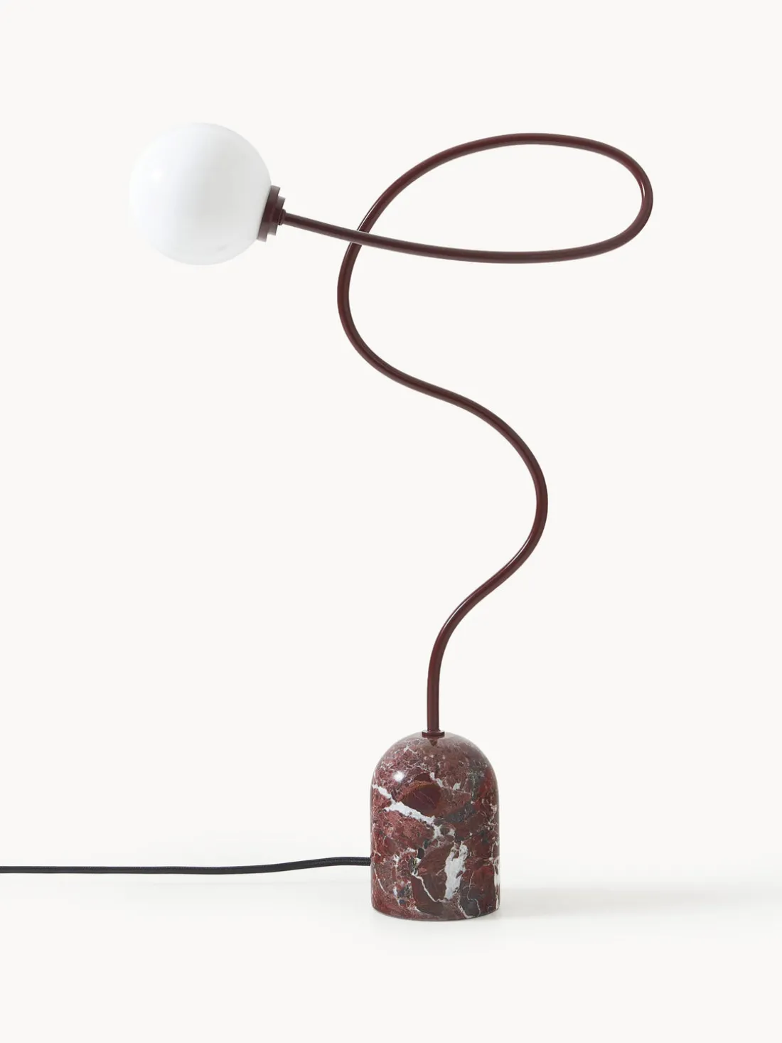 Lámpara de mesa de mármol Alina