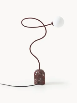 Lámpara de mesa de mármol Alina