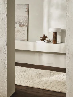 Lámpara de mesa de mármol Carla