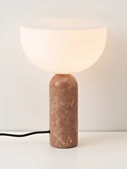 Lámpara de mesa de mármol Kizu, tamaños diferentes