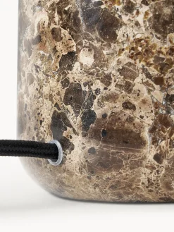 Lámpara de mesa de mármol Mariella