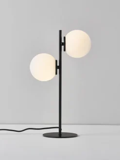 Lámpara de mesa de vidrio opalino Atlanta