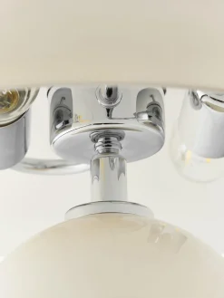 Lámpara de mesa de vidrio Danielle